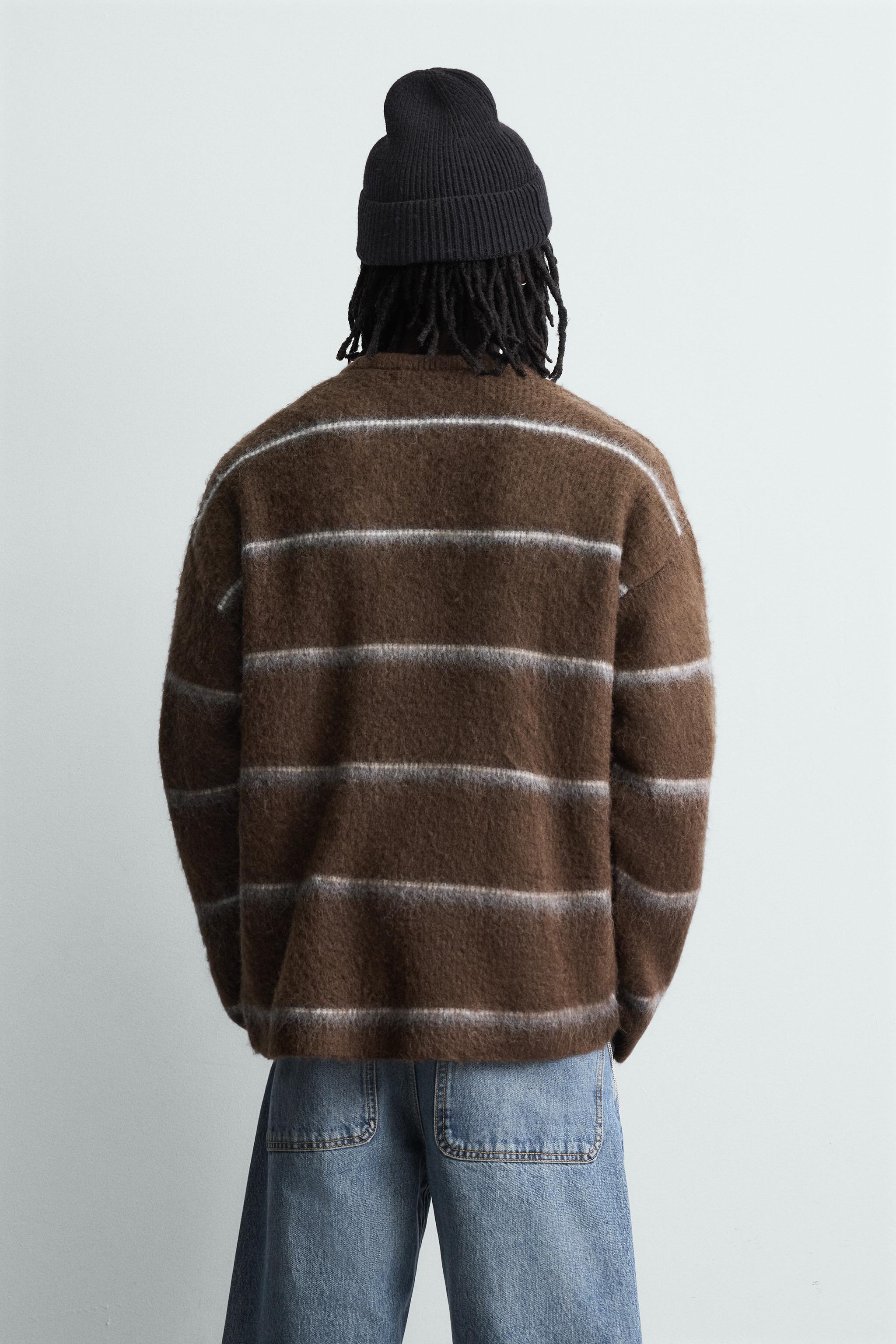 STRIPED TEXTURED JUMPER